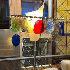 Sibari Table Lamp Designed by Toni Cordero for Artemide Metal and Glass, Sku: 032969