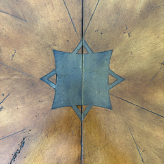 Oval Dining Table w/ Brass Inlay Star, Sku: 033092