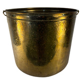 Large Brass Planter or Wood Barrel, Sku:033437