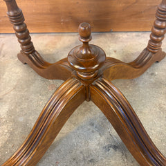 Early 20th Century Parlor Table, Burled Walnut, Sku: 033420