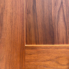 Custom Made Set of Engineered Walnut Doors in Various Sizes, Sku 033723