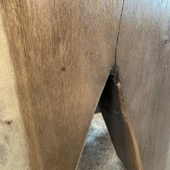 Stool, V Notched Stump Side Table or Stool, Sku: 033446