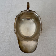 Antique Viners Sheffield Sterling Silver Gravy Boat, Sku 033376
