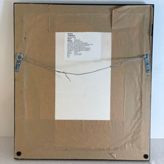 Erte's "Pillow Swing" Cold Painted Bronze Wall Sculpture, Framed, Sku: 033751