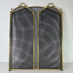 Brass Fireplace Screen, Sku 032768
