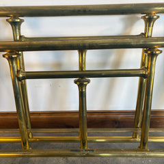 Simmons and Company Full Size Brass Bed Head, Foot and Side Rails, Sku 033707