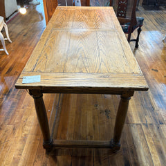 Oak Desk with Two Drawers, Sku 033053