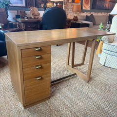 Precedent by Drexel Designed by Edward Wormley Desk w/ Glass Protector, Sku 033896