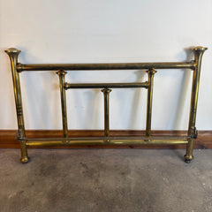Simmons and Company Full Size Brass Bed Head, Foot and Side Rails, Sku 033707