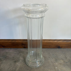 "Pilgrim Glass" Brand Column Shaped Pedestals or Vases, Sku 033705