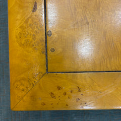 Fine Arts Furniture Co. Parsons Style Table Made from Burled Wood, Sku 034058