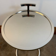 Restoration Hardware Stainless Steel Martini Side Table, Sku 033816