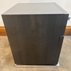 ALF Italia Montecarlo Charcoal 2-Drawer Pedestal w/ Plinth, Sku 033817