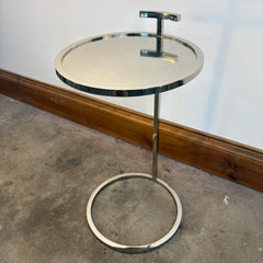 Restoration Hardware Stainless Steel Martini Side Table, Sku 033816