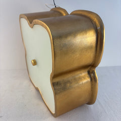 Aerin Bolsena Flush Mount Fixture with Clover Shape in Gold Leaf Finish, Sku 033884