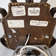 Fine Art Lamps Wall Sconce with Acanthus Leaf Design, Sku 033388