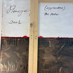 Original Art Work By Steve Joy Mixed Media on Wood Panel Intended for Horizontal Installation, Sku 034163