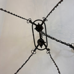 Arte De Mexico Wrought Iron Chandelier, Extra Large, Sku 033430