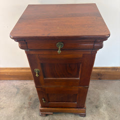 Antique Side Table/Cabinet w/ Brass Pulls, Sku: 033490