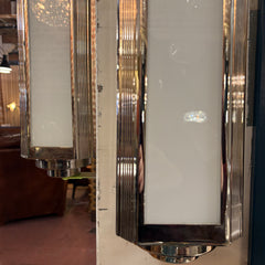 Ralph Lauren Wall Sconce Light, Nickel, Narrow, Tall, Sku: 033390