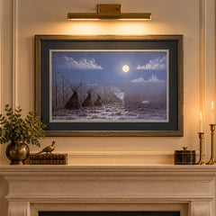 "Spirit's Sign" by Cherokee Artist Donald Vann 569/1800 Editions, Sku 034011