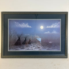 "Spirit's Sign" by Cherokee Artist Donald Vann 569/1800 Editions, Sku 034011