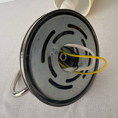 Currey and Company Silver Tone Wall Sconce with Ivory Paper Shade, Sku 033328