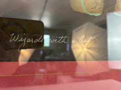 "Wizards with a Cat" Wall Art, Signed, Limited Edition, 125/200 Framed, Matted, Sku: 032962