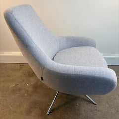 Noomi Softline Scandinavian Swivel Chair Designed by Susanne Gronlund, Sku 033863