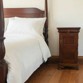 Antique Side Table/Cabinet w/ Brass Pulls, Sku: 033490