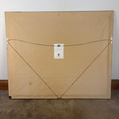 Original Photograph by Rodney Lough Jr. "Burning Down the House," Framed, Navy Velvet Enhancer, sku: 033452