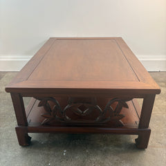 Imperial Brand Asian Style Coffee Table Solid Mahogany, Sku 033915