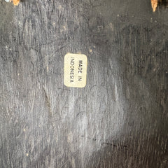 Tall Indonesian Tribal Mask, Mother of Pearl Inlay, Sku: 033057