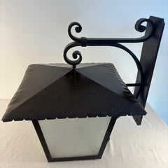 Custom Oversized Exterior Lantern Sconces, Sku 033857