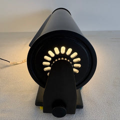 Modern Forms Black Metal Wall Sconce Sleek Shape and Design, Sku 033885