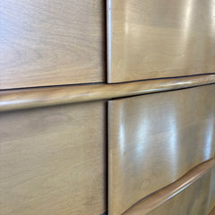 Heywood Wakefield Sculptura Chest of Drawers Wheat Finish, Sku 033919