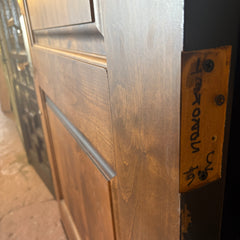 Exterior Door in Frame "Speak Easy" Includes all Hardware, Sku 033343