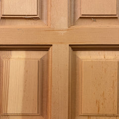 32 Panel Solid Pine Wood Door, Undrilled and Unfinished, Sku 033767