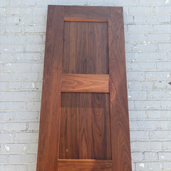Custom Made Set of Engineered Walnut Doors in Various Sizes, Sku 033723