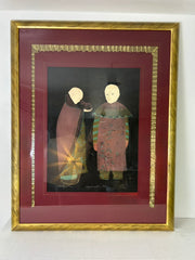 "Wizards with a Cat" Wall Art, Signed, Limited Edition, 125/200 Framed, Matted, Sku: 032962