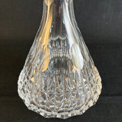Cut Crystal Decanter with Finial, Sku 033866