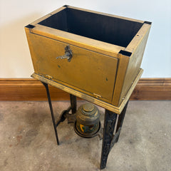 Art Deco Smoking Stand & Humidor, Antique, Sku: 033713