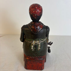 Antique Cast Iron Non-Functioning Mechanical Bank w/ Mama and Baby, Sku 033823
