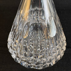 Cut Crystal Decanter with Finial, Sku 033866