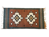 Wool Rug, Southwest Style, Throw Rug, New