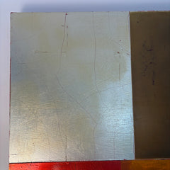 Original Art Work By Steve Joy Mixed Media on Wood Panel Intended for Horizontal Installation, Sku 034163