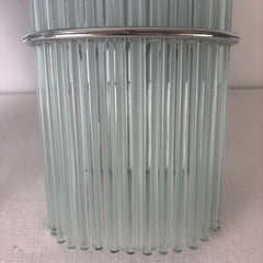 Gaetano Sciolari Italian Mid-Century Modern Glass Rod Sconces, Sku: 033070