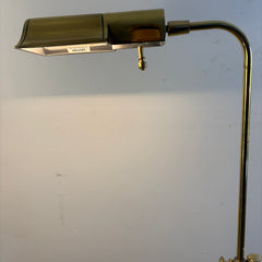 Polished Brass Adjustable Height Pharmacy Style Floor Lamp, Sku 034110