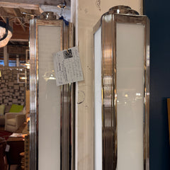 Ralph Lauren Wall Sconce Light, Nickel, Narrow, Tall, Sku: 033390