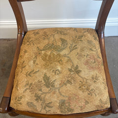 Solid Walnut Victorian Side Chair, Sku 033872